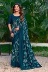 Nargis Vol 5 By Kashvi Black Vichitra Daily Wear Saree Wholesalers In Surat
